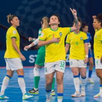 Brasil goleia Itália e está nas quartas da Copa do Mundo de futsal Imagem referente a Brasil goleia Itália e está nas quartas da Copa do Mundo de futsal