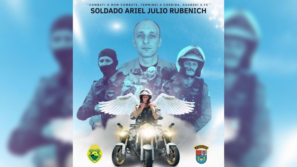 6º BPM destaca legado de Ariel Rubenich: “Caráter íntegro e espírito companheiro”