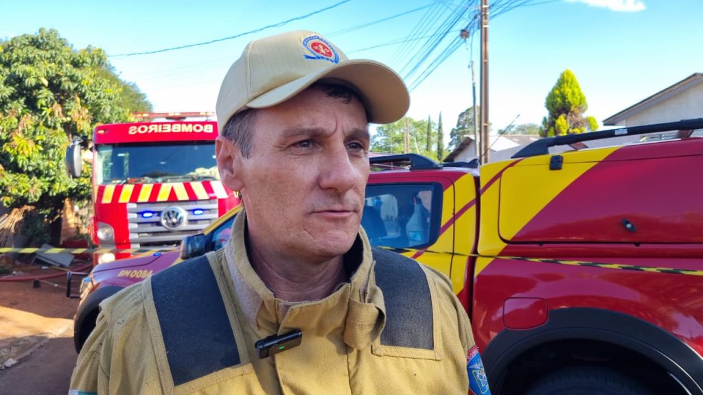 “Houve um desentendimento e, a princípio, uma das pessoas ateou fogo”, afirma Subtenente sobre incêndio no Tarumã