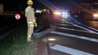 Identificado o pedestre que morreu em violento atropelamento na BR-277 em Cascavel Identificado o pedestre que morreu em violento atropelamento na BR-277 em Cascavel