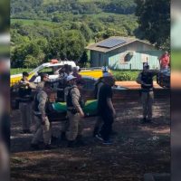 Imagem referente a Despedida do soldado da PM Ariel Julio Rubenich é marcada por forte comoção no Sudoeste do Paraná