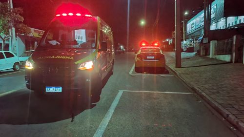 Homem de 42 anos sofre queda de moto na região norte de Cascavel