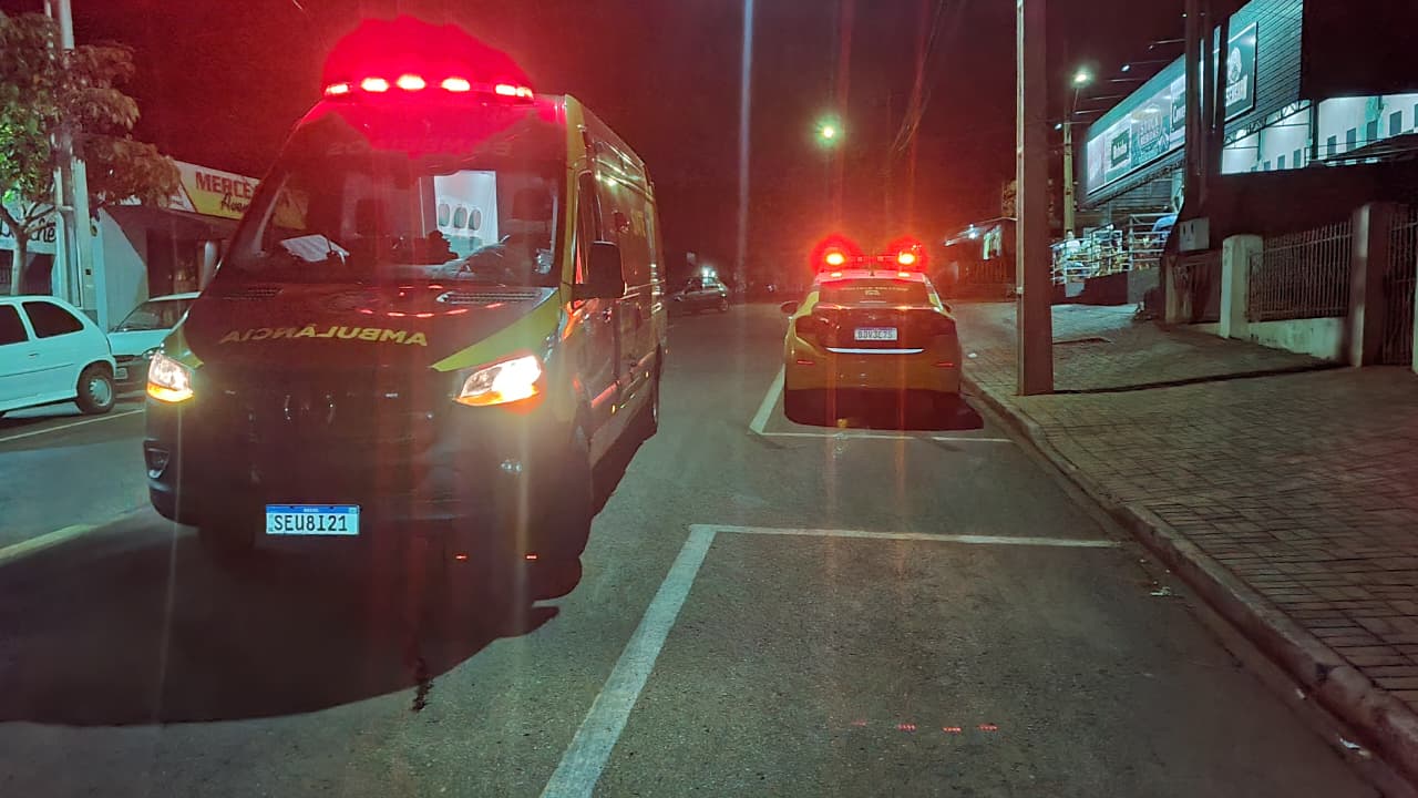 Homem de 42 anos sofre queda de moto na região norte de Cascavel