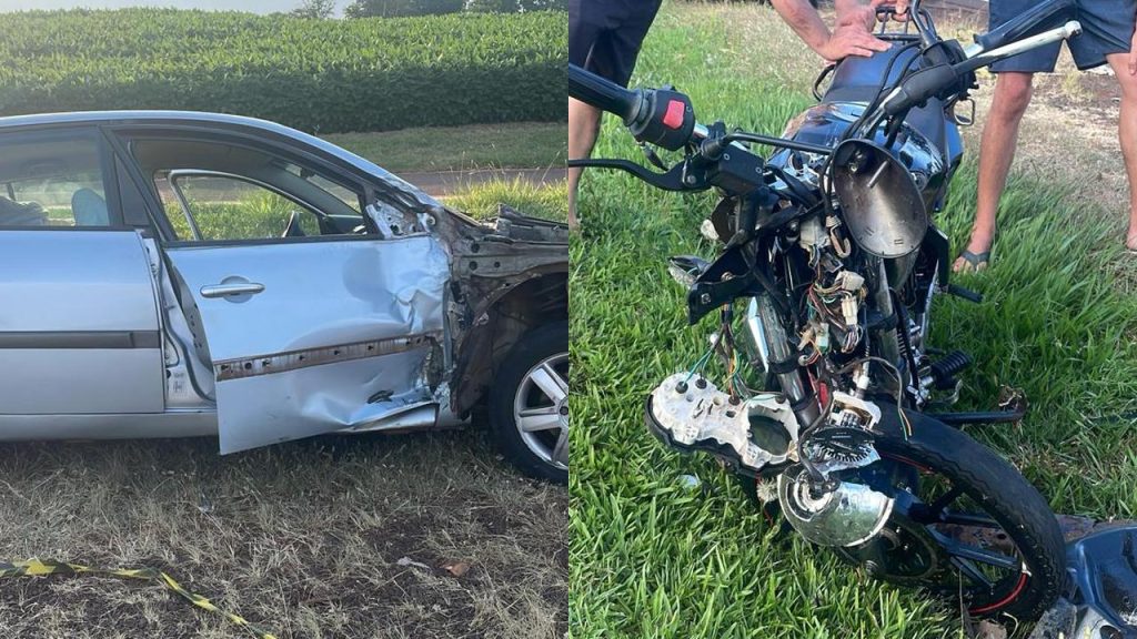 Motociclista morre após grave acidente na PR-317 em Santa Helena