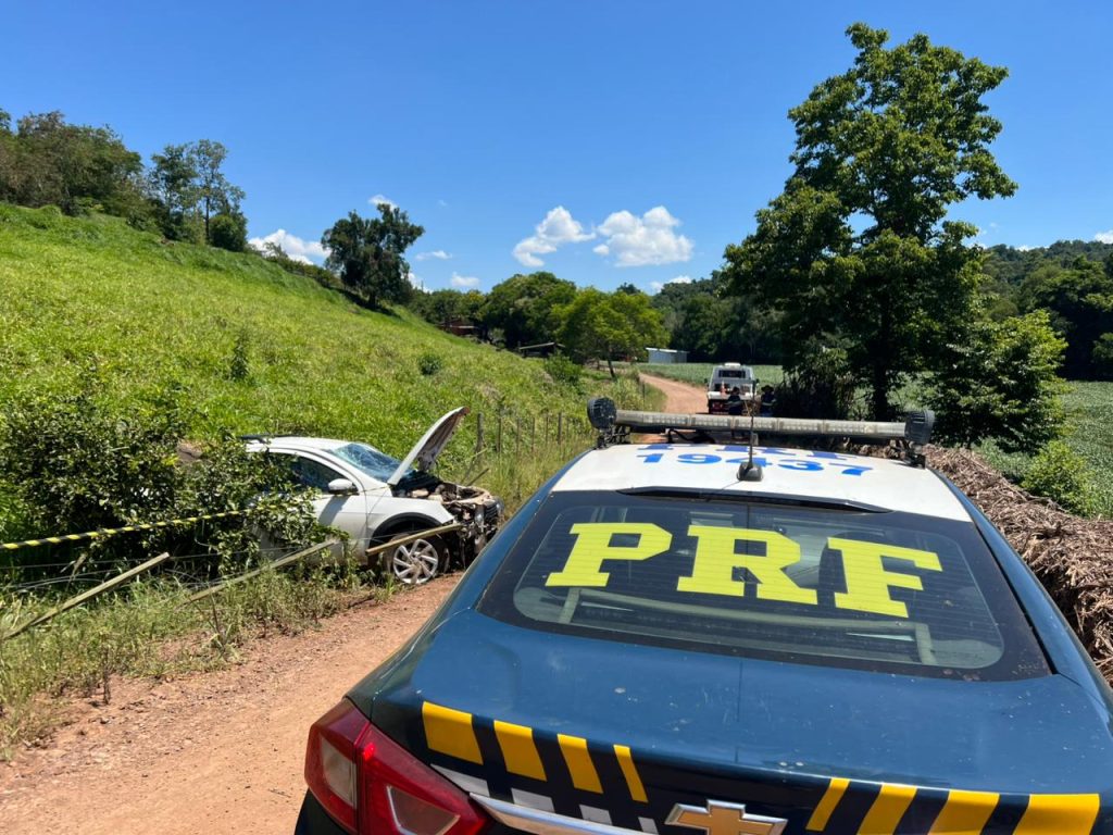 PRF divulga imagem de acidente que vitimou Henrique Bauermann na BR-163