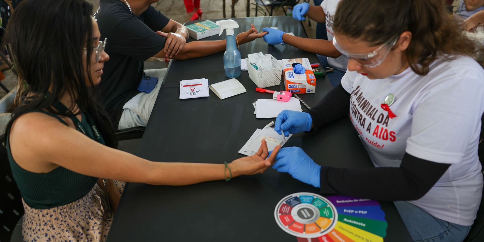 Brasil celebra avanços neste Dia Mundial de Luta contra o HIV Brasil celebra avanços neste Dia Mundial de Luta contra o HIV