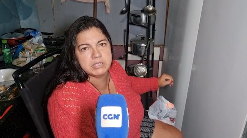 “Os vizinhos aqui perderam praticamente tudo”, diz moradora do Bairro Claudete