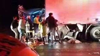 Tragédia! Grave acidente na BR-277 termina com morte, vítima em estado grave e pista interditada Tragédia! Grave acidente na BR-277 termina com morte, vítima em estado grave e pista interditada