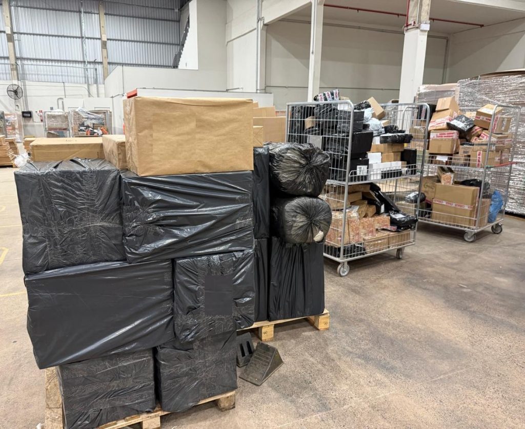 Receita Federal apreende mais de R$ 1,2 milhão em produtos irregulares em Cascavel
