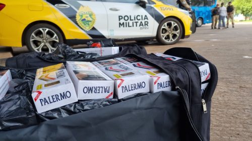 Imagem referente a Operação CODESUL é lançada na Rodoviária e já resulta em apreensão de cigarros