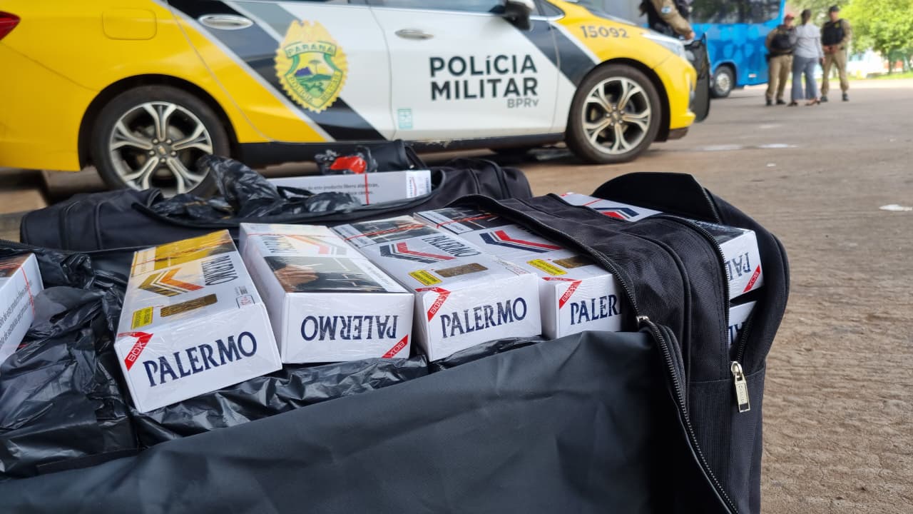 Operação CODESUL é lançada na Rodoviária e já resulta em apreensão de cigarros Operação CODESUL é lançada na Rodoviária e já resulta em apreensão de cigarros