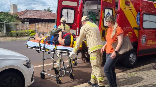 Mulher escorrega no banheiro e sofre edema craniano no centro de Cascavel