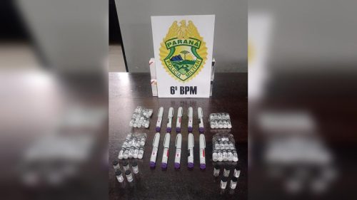 Imagem referente a Passageiro é flagrado com canetas emagrecedoras contrabandeadas em ônibus na BR-277