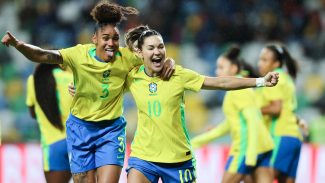 Seleção feminina fecha 2025 com goleada de 5 a 0 sobre Portugal Seleção feminina fecha 2025 com goleada de 5 a 0 sobre Portugal