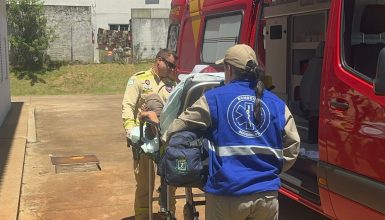 Imagem referente a Homem de 48 anos é socorrido após sofrer queda de plano elevado no Conjunto Riviera