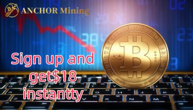 Imagem referente a BTC atinge níveis recordes de volatilidade, enquanto Anchor Mining desafia o mercado com ganhos diários de US$ 3.853