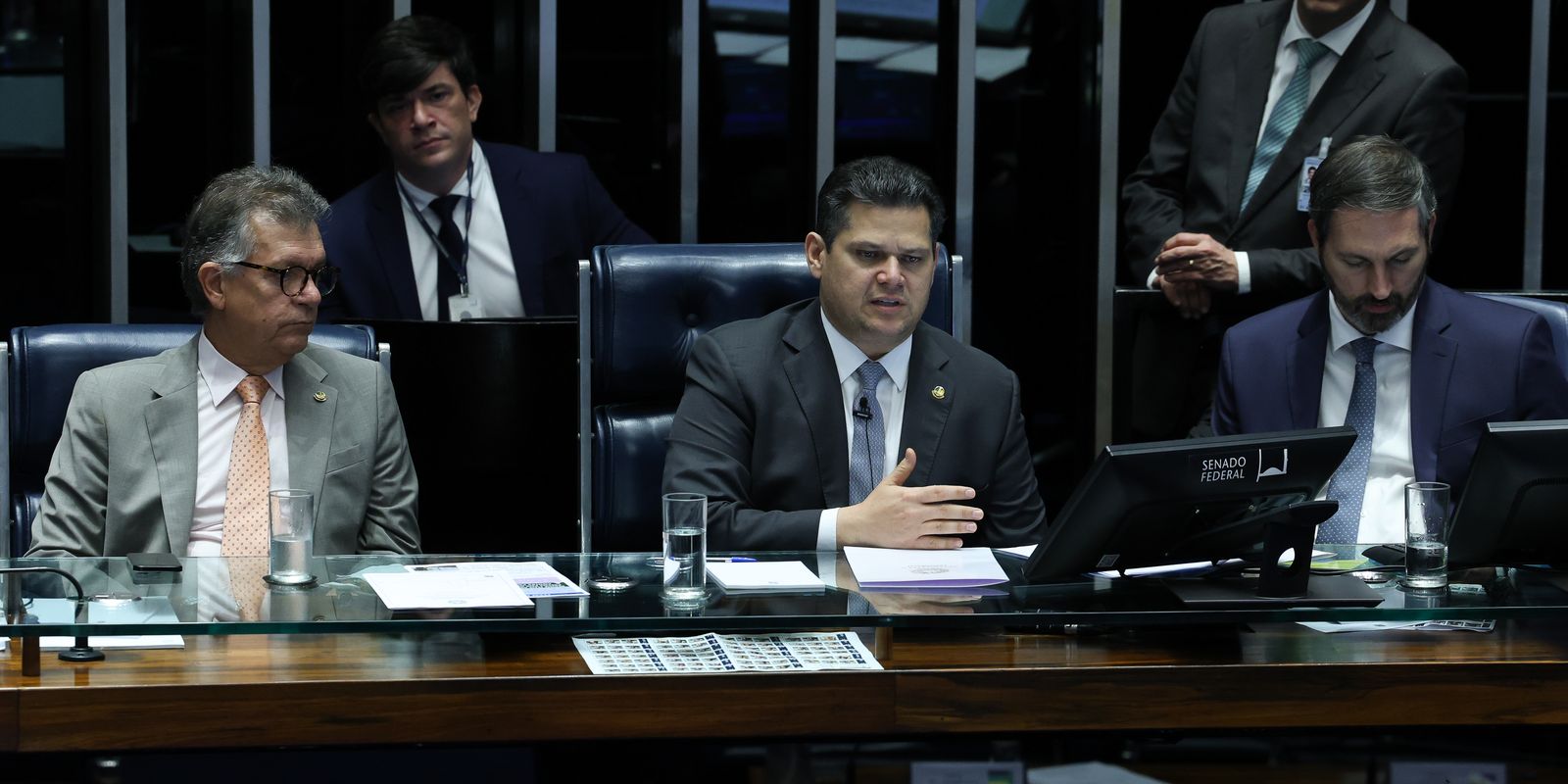 Após decisão de Mendes, Alcolumbre fala em votar PEC do Marco Temporal Após decisão de Mendes, Alcolumbre fala em votar PEC do Marco Temporal