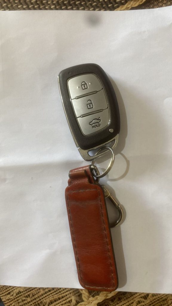 Chave presencial de Elantra é perdida na região do bairro Claudete em Cascavel