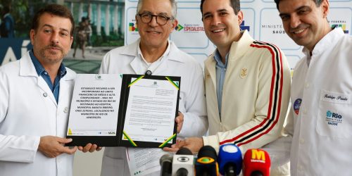 Governo e prefeitura entregam novas estruturas a hospitais do Rio
