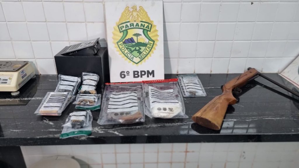 Operação conjunta da PM apreende drogas, armas e munições