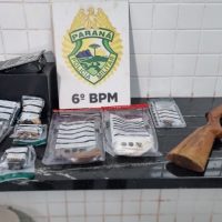 Imagem referente a Operação conjunta da PM apreende drogas, armas e munições