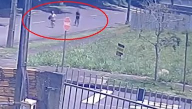 Imagem referente a Mulher escapa de ataque em plena luz do dia em Cascavel; Câmera registra momento de tensão