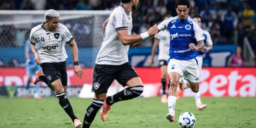 Brasileiro: Cruzeiro e Botafogo empatam no encerramento da 37ª rodada Imagem referente a Brasileiro: Cruzeiro e Botafogo empatam no encerramento da 37ª rodada
