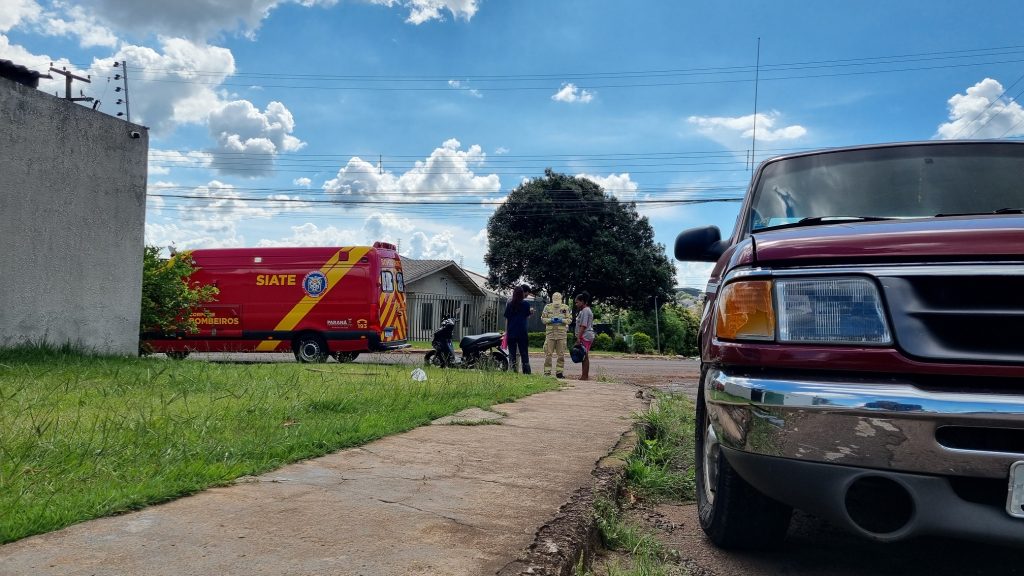 Motociclista fica ferido após acidente entre Ranger e Yamaha Fluo em Cascavel Motociclista fica ferido após acidente entre Ranger e Yamaha Fluo em Cascavel
