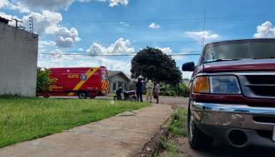 Imagem referente a Motociclista fica ferido após acidente entre Ranger e Yamaha Fluo em Cascavel
