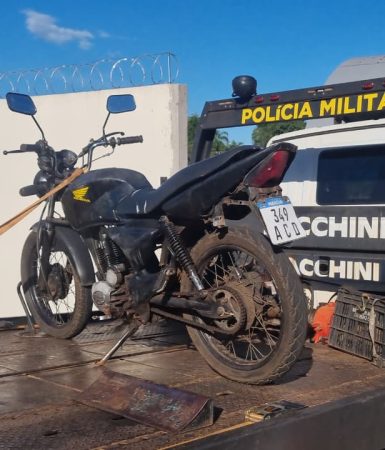 Imagem referente a Venezuelano é detido com moto de placa ‘paraguaia’ com chassi adulterado