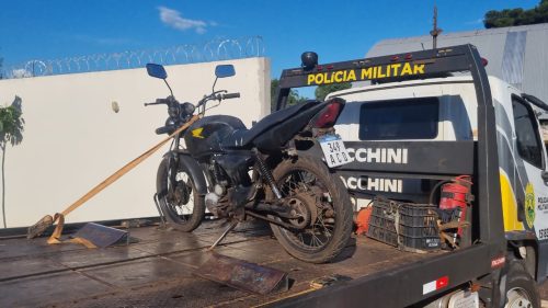 Imagem referente a Venezuelano é detido com moto de placa ‘paraguaia’ com chassi adulterado