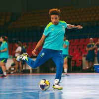 Imagem referente a Com gol de Luana do Stein Cascavel, Brasil avança à final da Copa do Mundo de Futsal Feminino