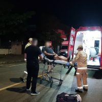 Imagem referente a Areia na pista provoca queda de motociclista no Bairro Santa Cruz