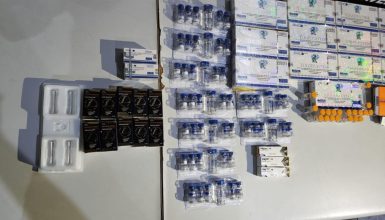 Imagem referente a Policiais da Bahia são pegos com anabolizantes e 'Mounjaro' no Aeroporto de Cascavel