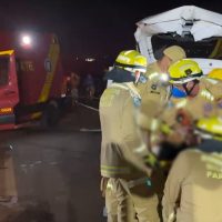 Imagem referente a Ford Ka e Ranger colidem de frente e deixam vítimas em estado grave em Foz