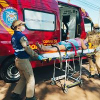 Imagem referente a Mulher fica ferida ao sofrer queda de bicicleta no Parque Verde