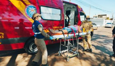 Imagem referente a Mulher fica ferida ao sofrer queda de bicicleta no Parque Verde
