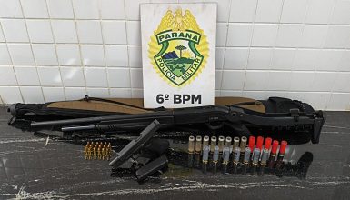 Imagem referente a Motorista de BMW alega ser CAC, mas é detido com armas e munições