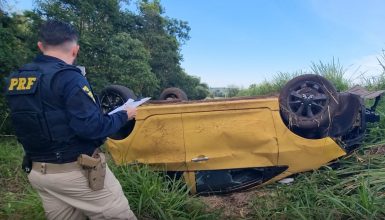 Identificado homem que morreu em capotamento na BR-369, em Cascavel Imagem referente a Identificado homem que morreu em capotamento na BR-369, em Cascavel
