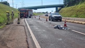 Homem morre atropelado por caminhão na PRc-467 em Cascavel Homem morre atropelado por caminhão na PRc-467 em Cascavel