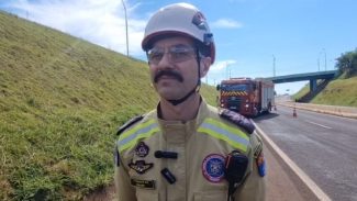 Tenente dos bombeiros comenta atropelamento com morte na PRc-467 em Cascavel Tenente dos bombeiros comenta atropelamento com morte na PRc-467 em Cascavel