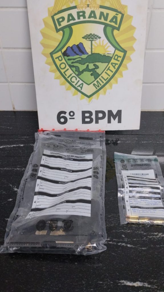 PM encontra pistola de dupla que atirou contra condutor de Corsa