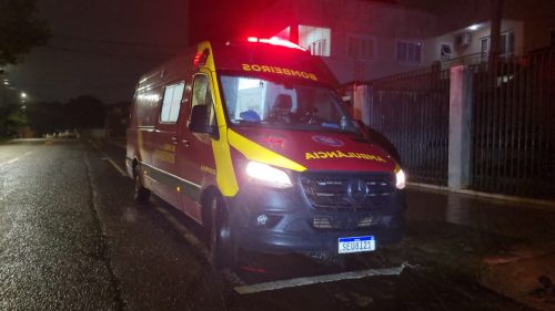 Jovem sofre acidente doméstico e mobiliza Siate ao Bairro Parque São Paulo Jovem sofre acidente doméstico e mobiliza Siate ao Bairro Parque São Paulo