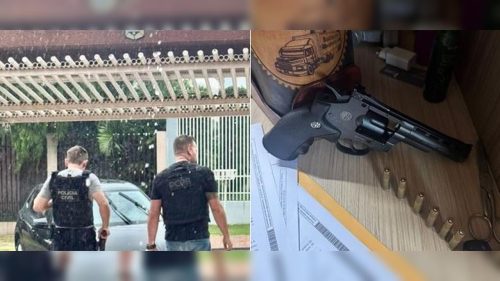 Influencer ameaça matar Prefeito durante live e recebe a PC/PR em casa Influencer ameaça matar Prefeito durante live e recebe a PC/PR em casa