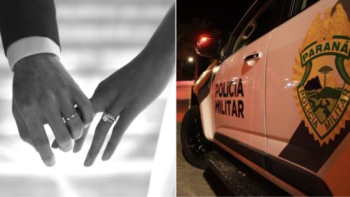 Após fim do casamento, jovem enche a cara, perde o controle e atinge poste Imagem referente a Após fim do casamento, jovem enche a cara, perde o controle e atinge poste