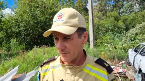 Vítima carbonizada em Peugeot seria um homem, diz Subtenente Imagem referente a Vítima carbonizada em Peugeot seria um homem, diz Subtenente