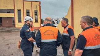 Tornado na Região Sul deixa três mortos em Santa Catarina Tornado na Região Sul deixa três mortos em Santa Catarina