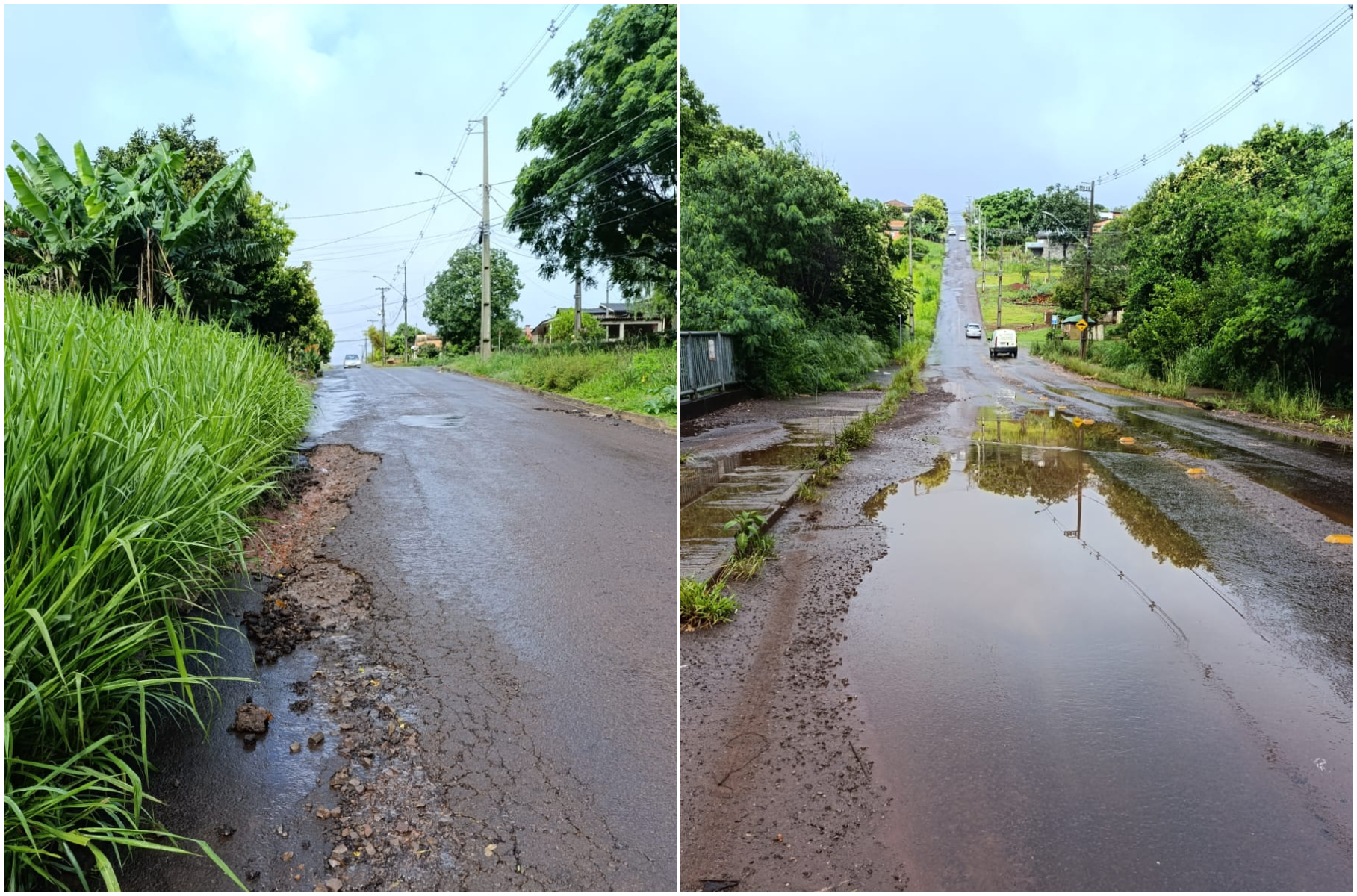 Moradores cobram por melhorias na "baixada" da Rua Universitária, em Cascavel Moradores cobram por melhorias na "baixada" da Rua Universitária, em Cascavel
