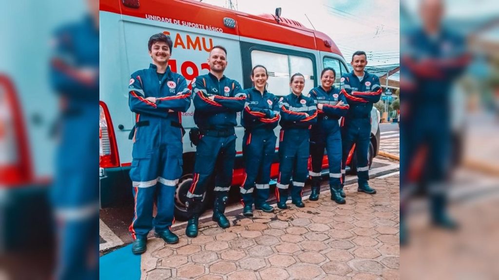 Bebê apressadinho nasce em ambulância com resgate do Samu em Toledo Bebê apressadinho nasce em ambulância com resgate do Samu em Toledo