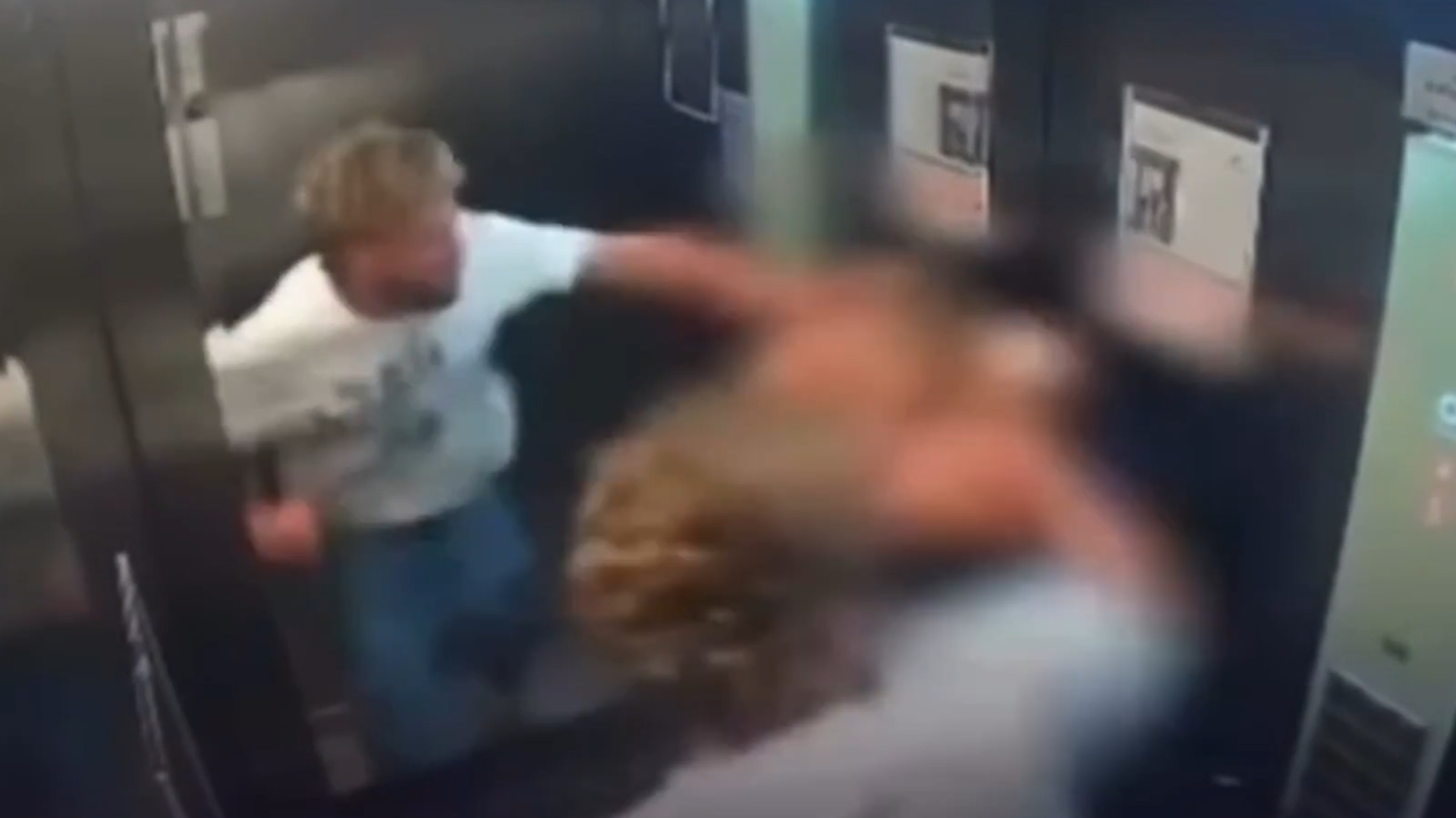 Turista americano desfigura o rosto da namorada com socos em elevador no RJ
